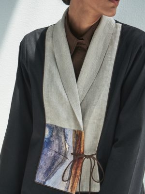 black kimono