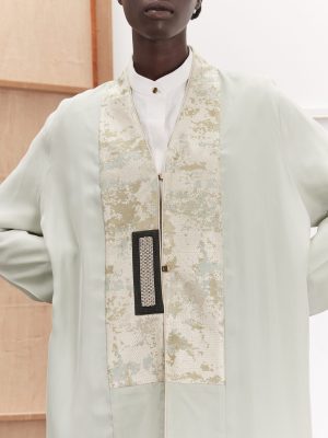 light green silk