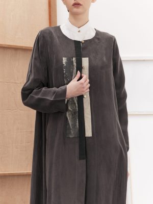 gray silk