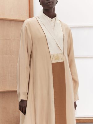 light beige  silk
