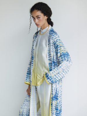light blue print
