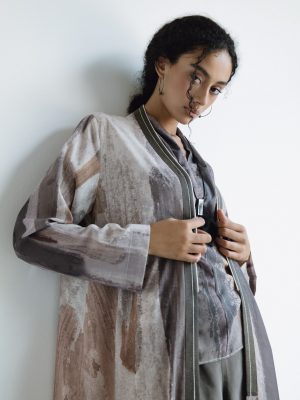 light crepe print