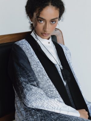 light crepe print