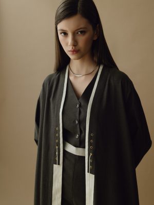 Dark gray cotton