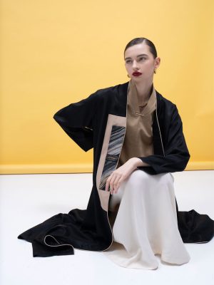 black silk