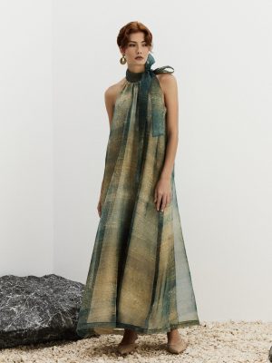 green organza