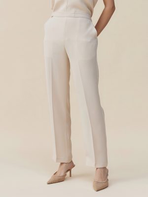 Crepe trouser
